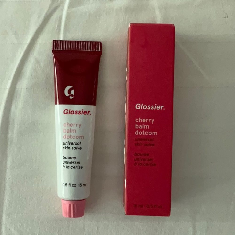 TAKING OFFERS glossier og balm dot com unopened cherry flavored [discontinued]